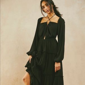 Free People After Dusk Maxi Dress NWT size Small